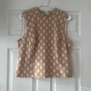 Eva Franco at Anthropologie pattern wide tank